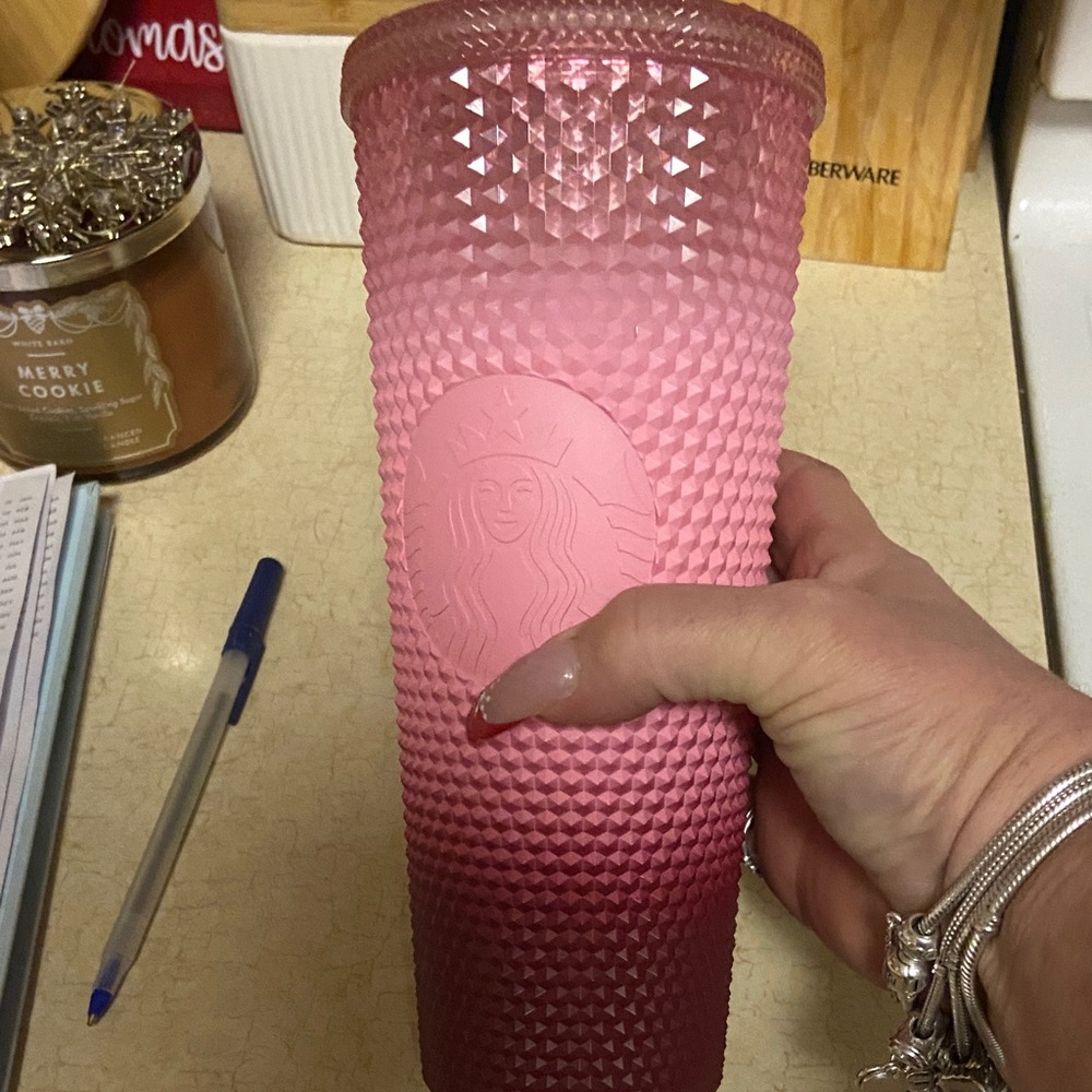 Starbucks Rose Textured Tumbler
